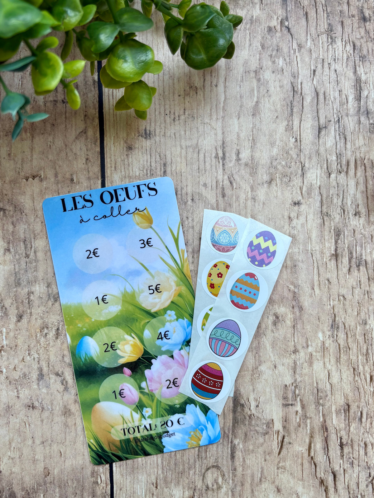 Pochette de défis de Pâques 🥚💐