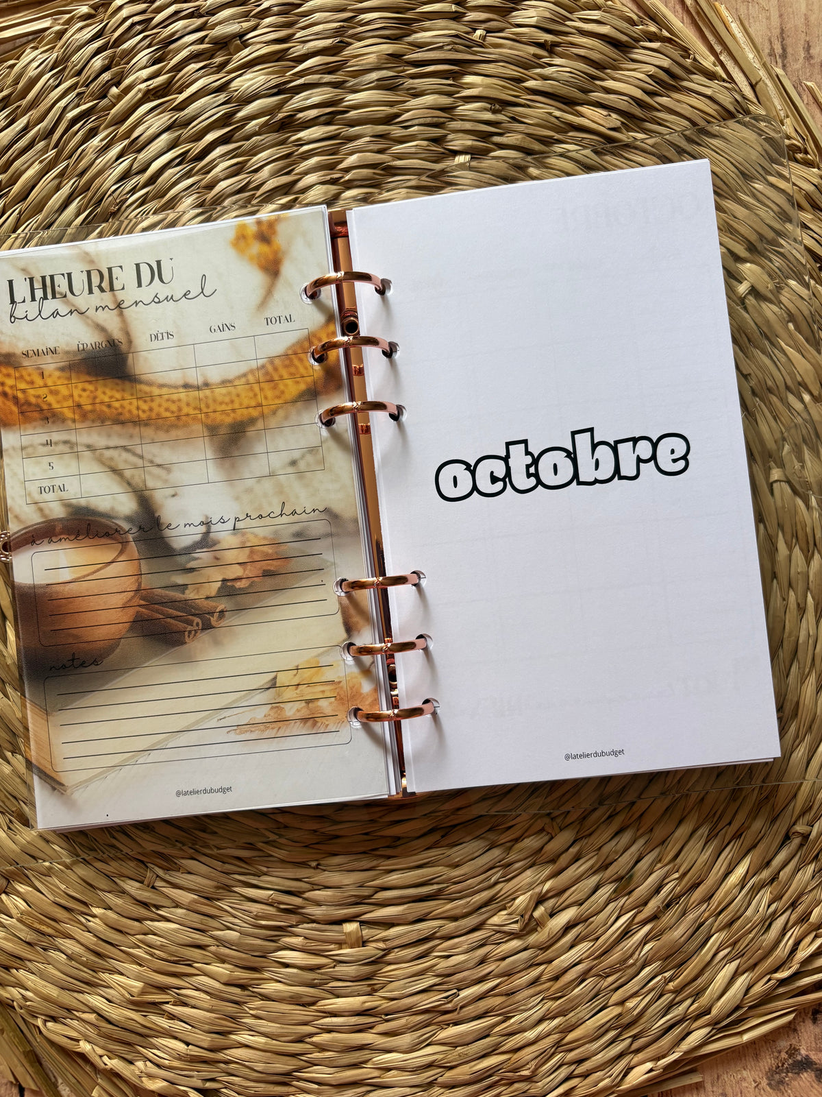 Budget planner 2026/2027 - A6