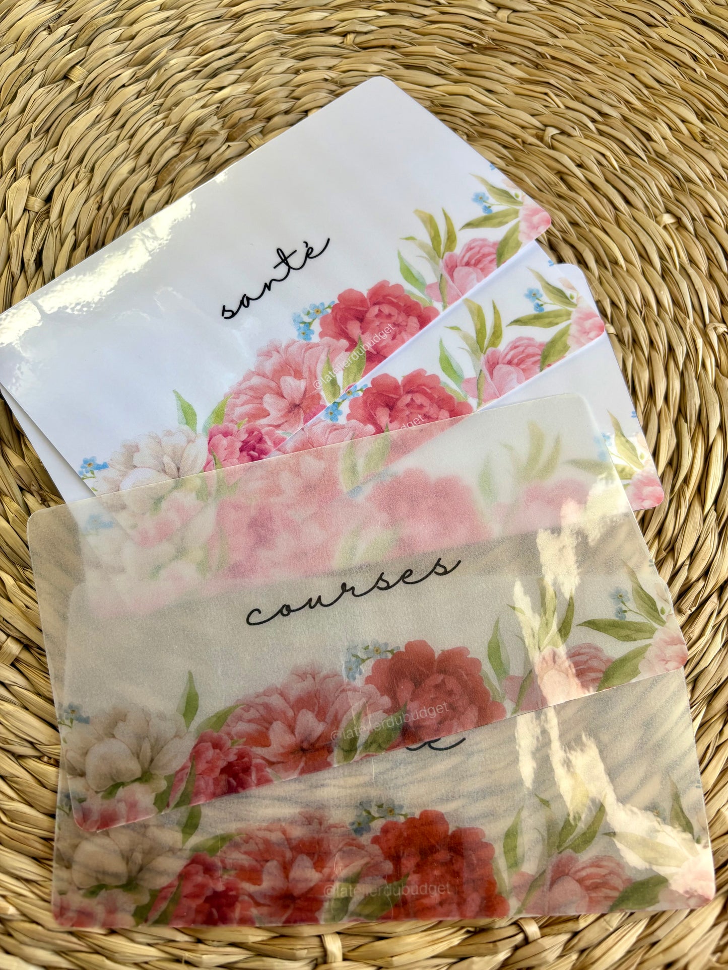 Insert pour enveloppes A6 à l'unité #7