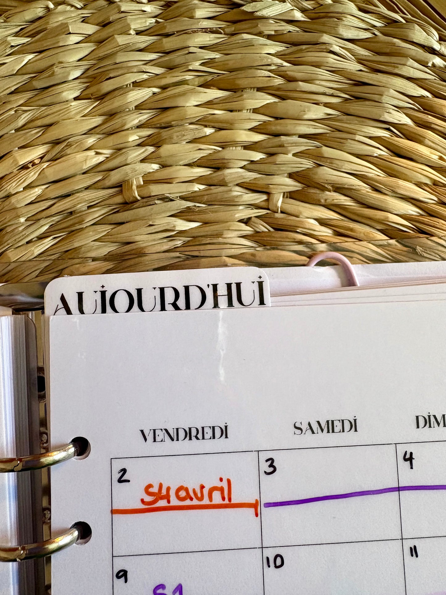 Intercalaire vendu à l'unité, à personnaliser - format A5