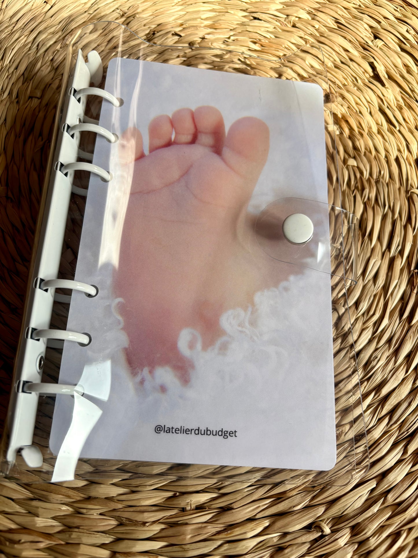 Classeur bébé molletonné - A6