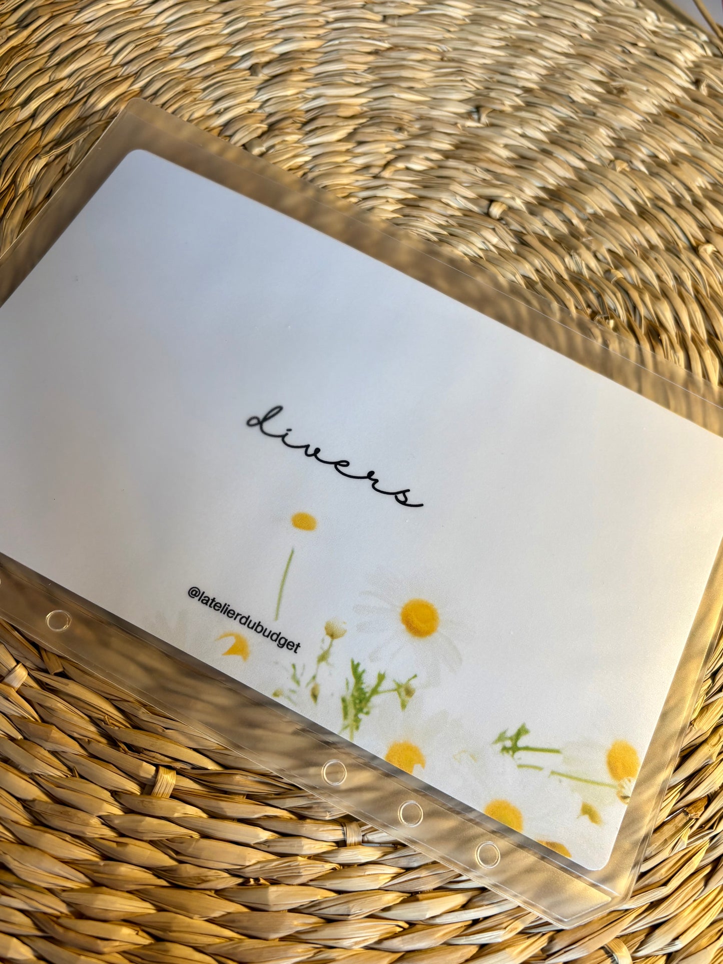 Insert pour enveloppes A5 à l'unité #5