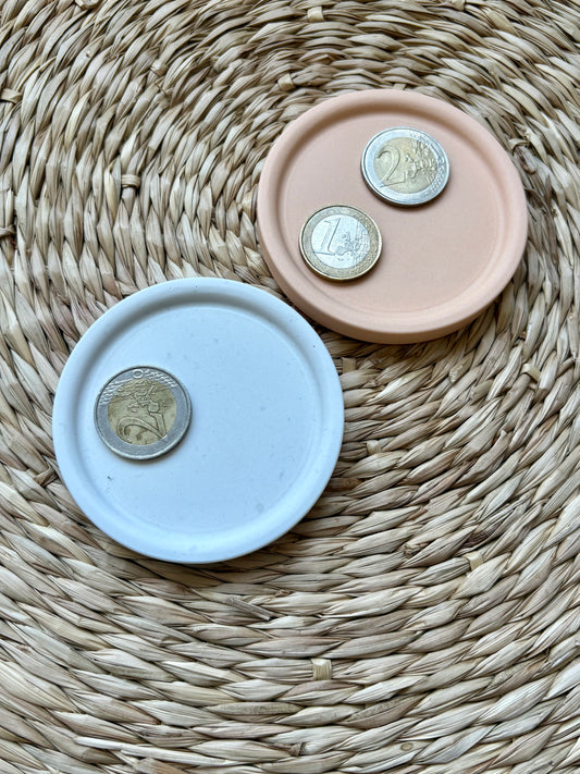 Porte pièce rond - couleur pastel