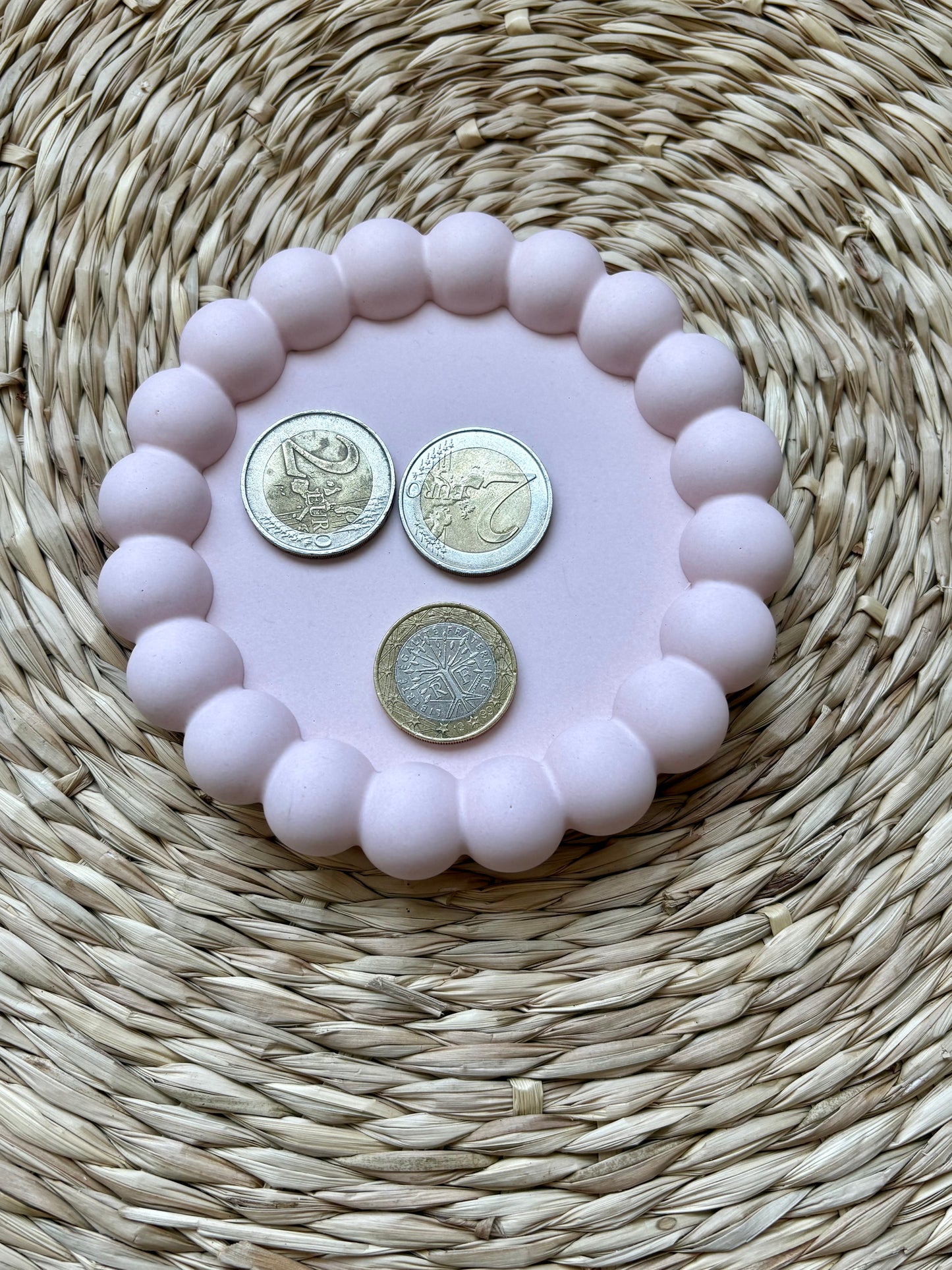 Porte pièce rond Bulle - couleur pastel