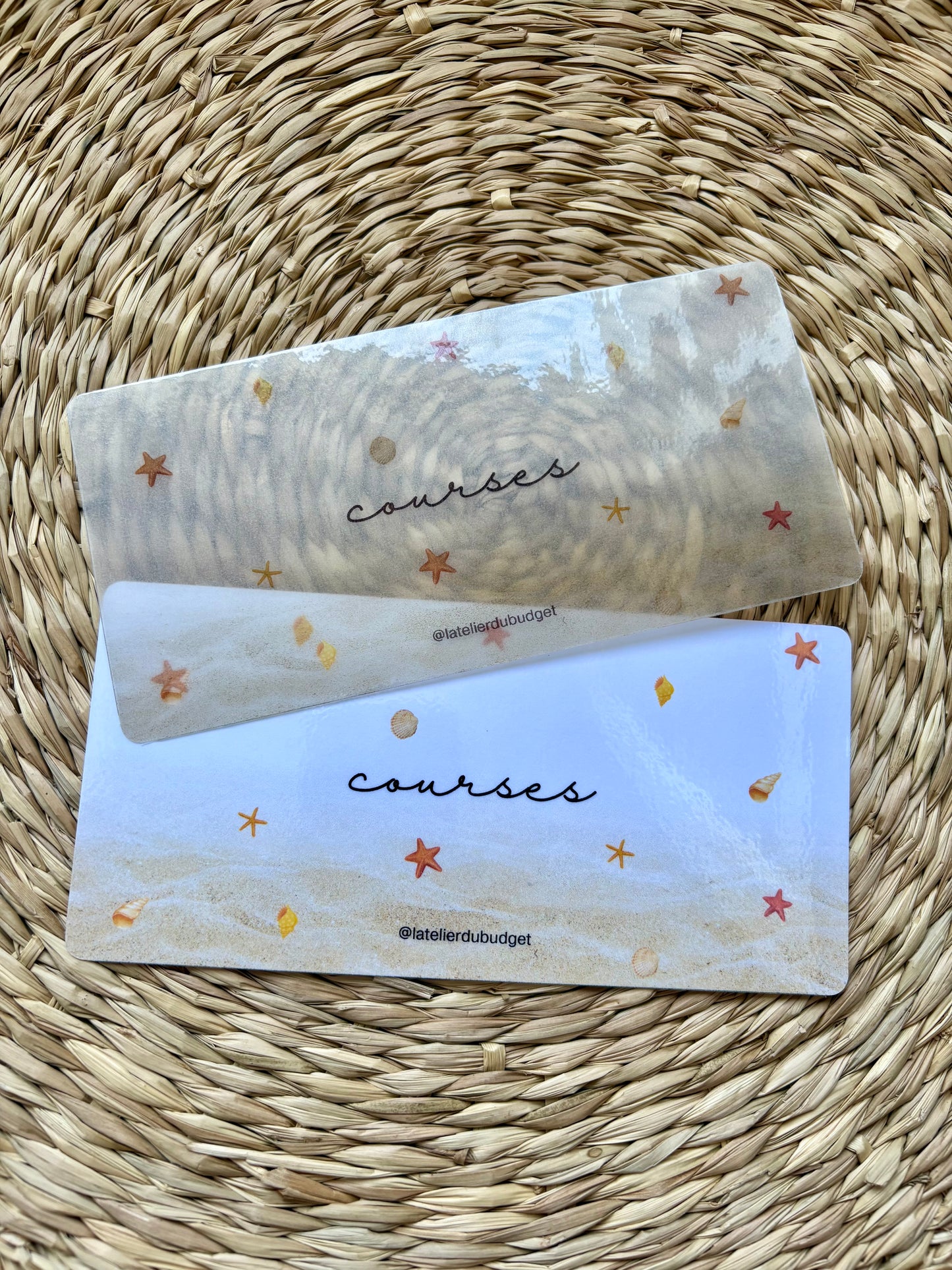 Insert pour enveloppes A6 à l'unité #Sable