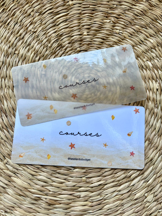 Insert pour enveloppes A6 à l'unité #Sable