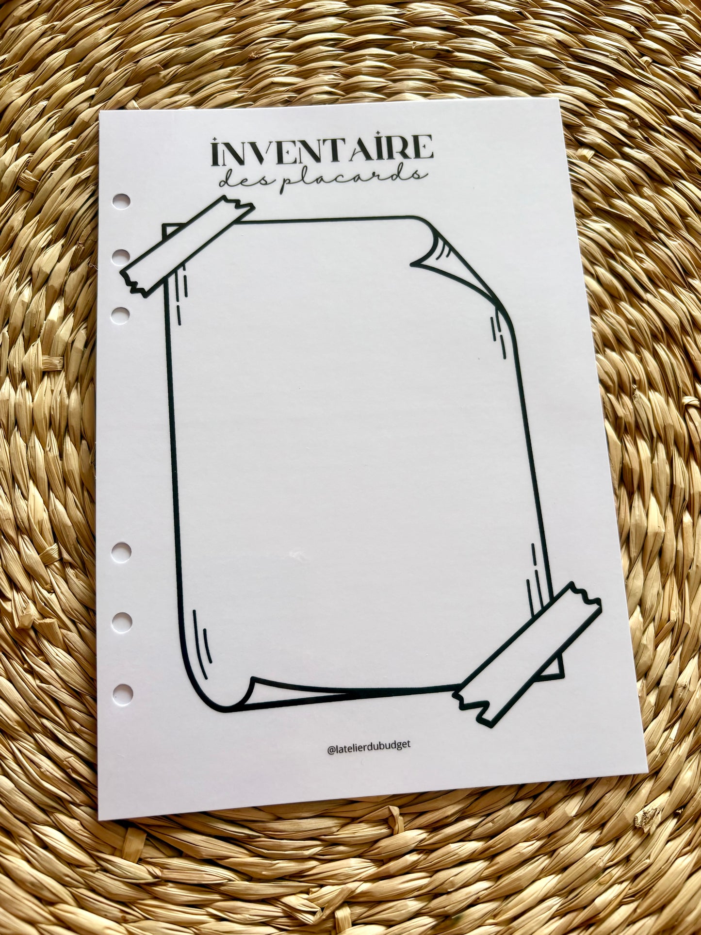 Pages "organisation" - format A5