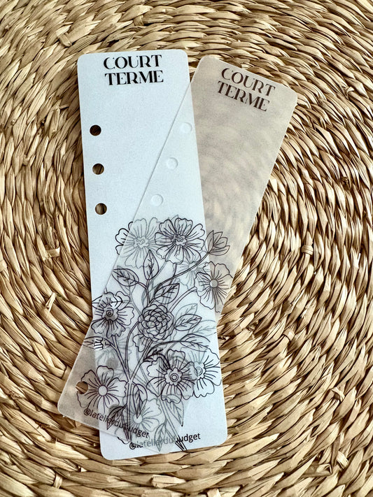 Intercalaire à personnaliser - format A6