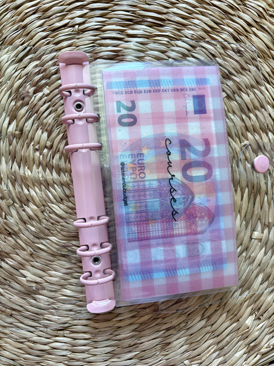 Enveloppe catégorie A6 #vichy rose