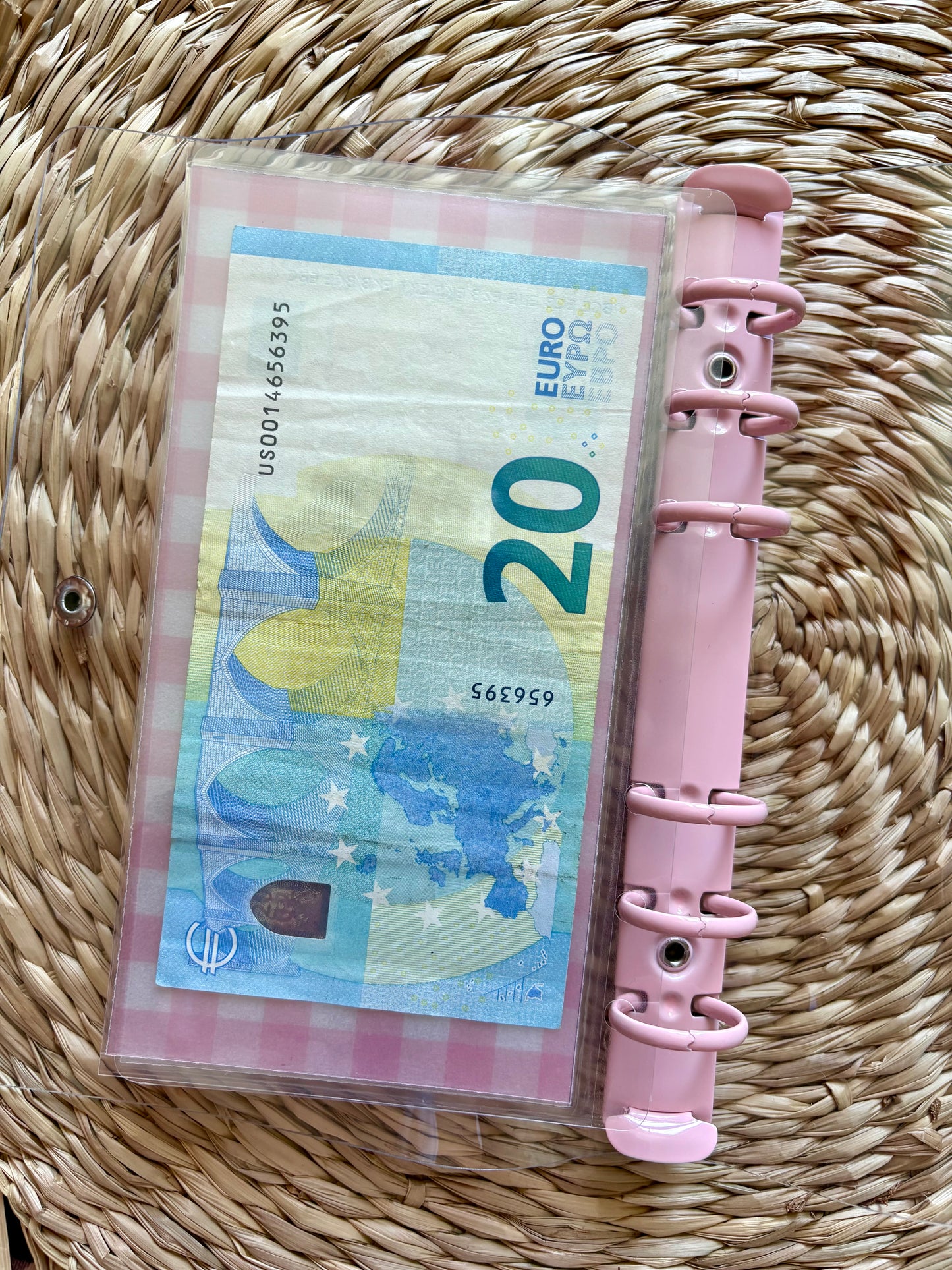Enveloppe catégorie A6 #vichy rose