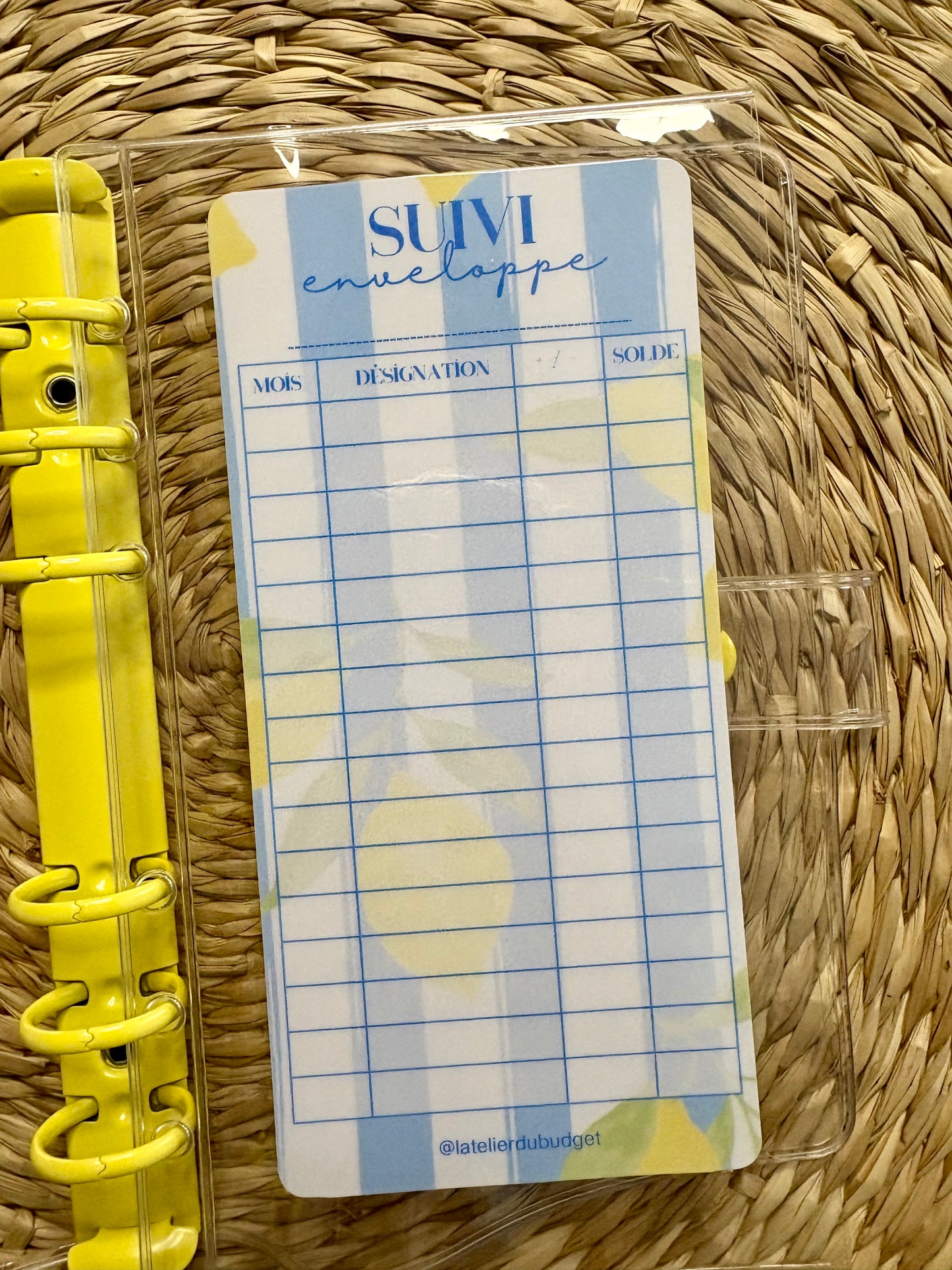 Pack de 6 trackers suivi - A6 dolce vita