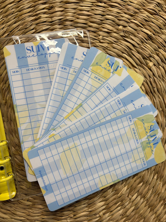 Pack de 6 trackers suivi - A6 dolce vita