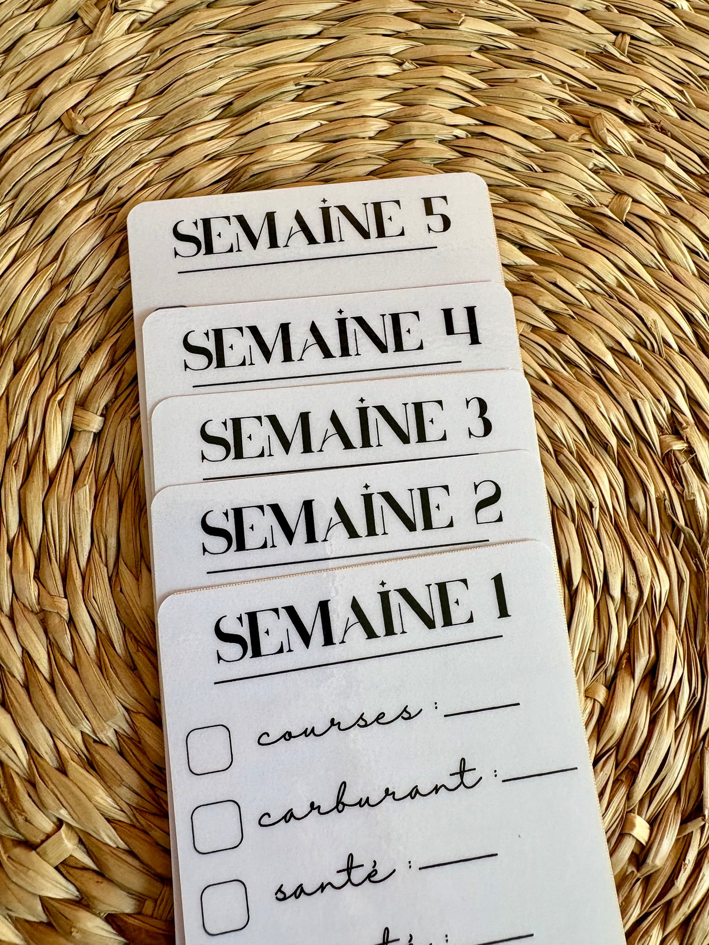 Pack de trackers 5 semaines