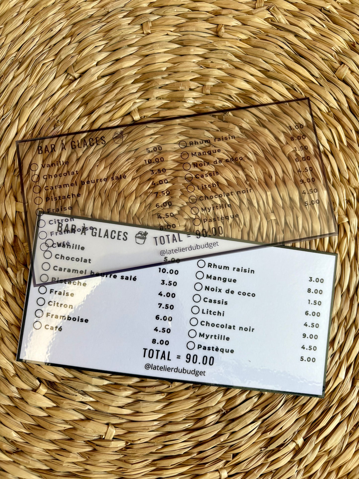 Défi Bar à glaces 🍨