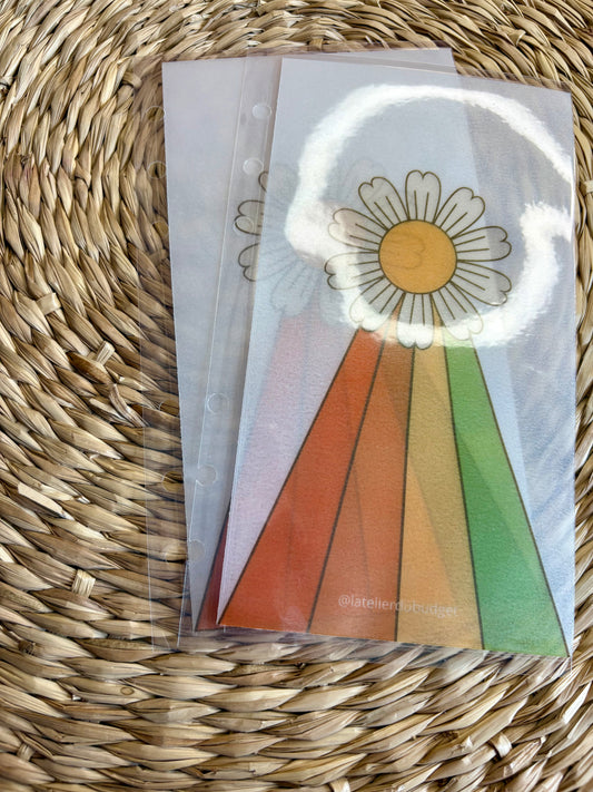 Les imparfaits - la pochette flower power