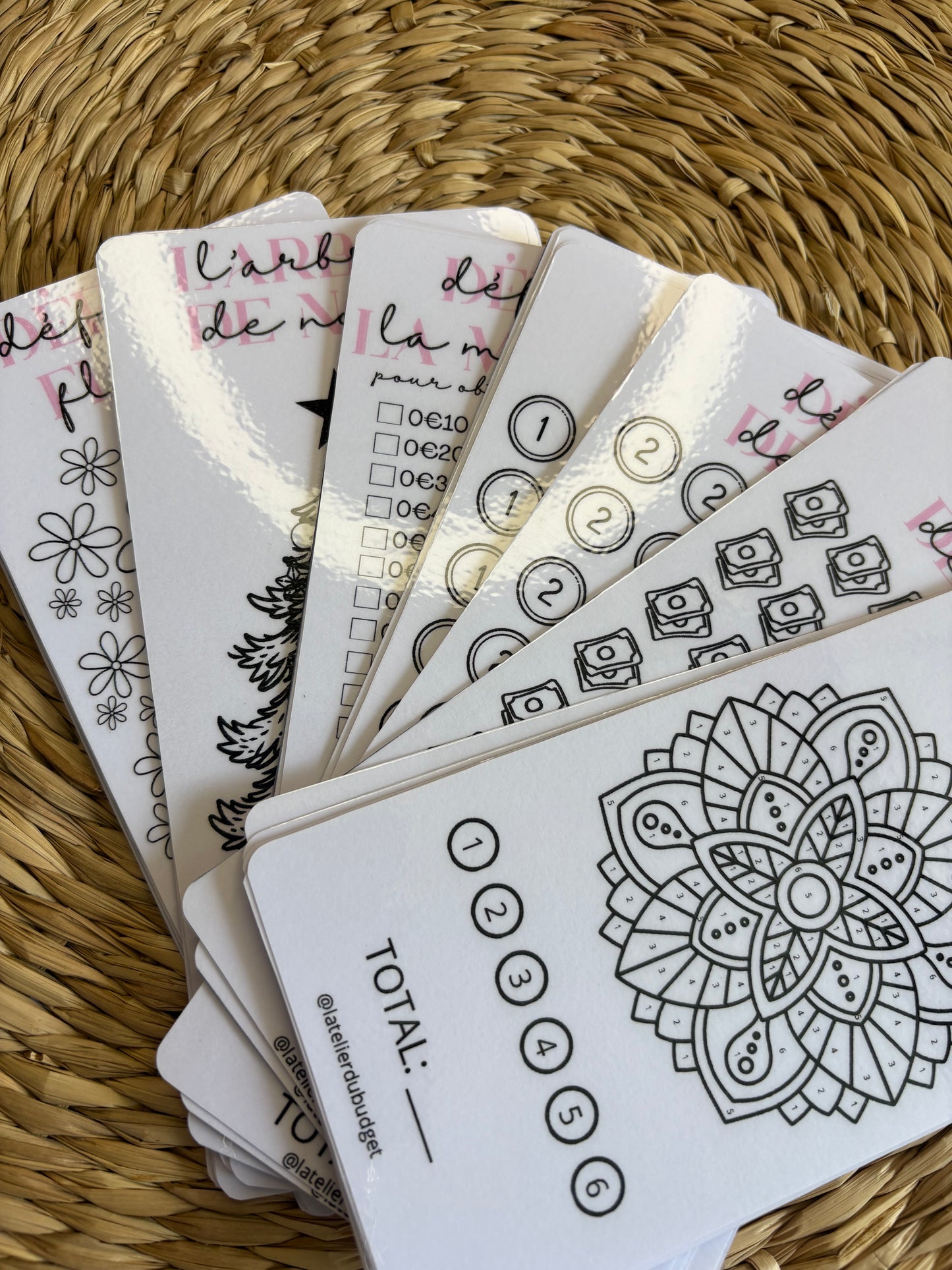 Les imparfaits - Défis A6 rose/noir