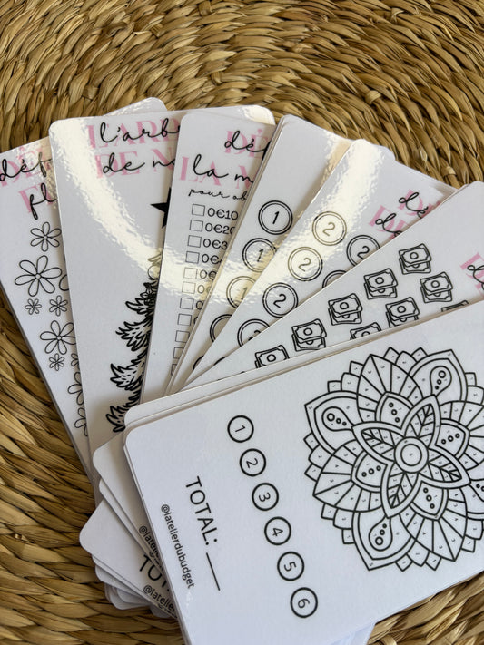 Les imparfaits - Défis A6 rose/noir