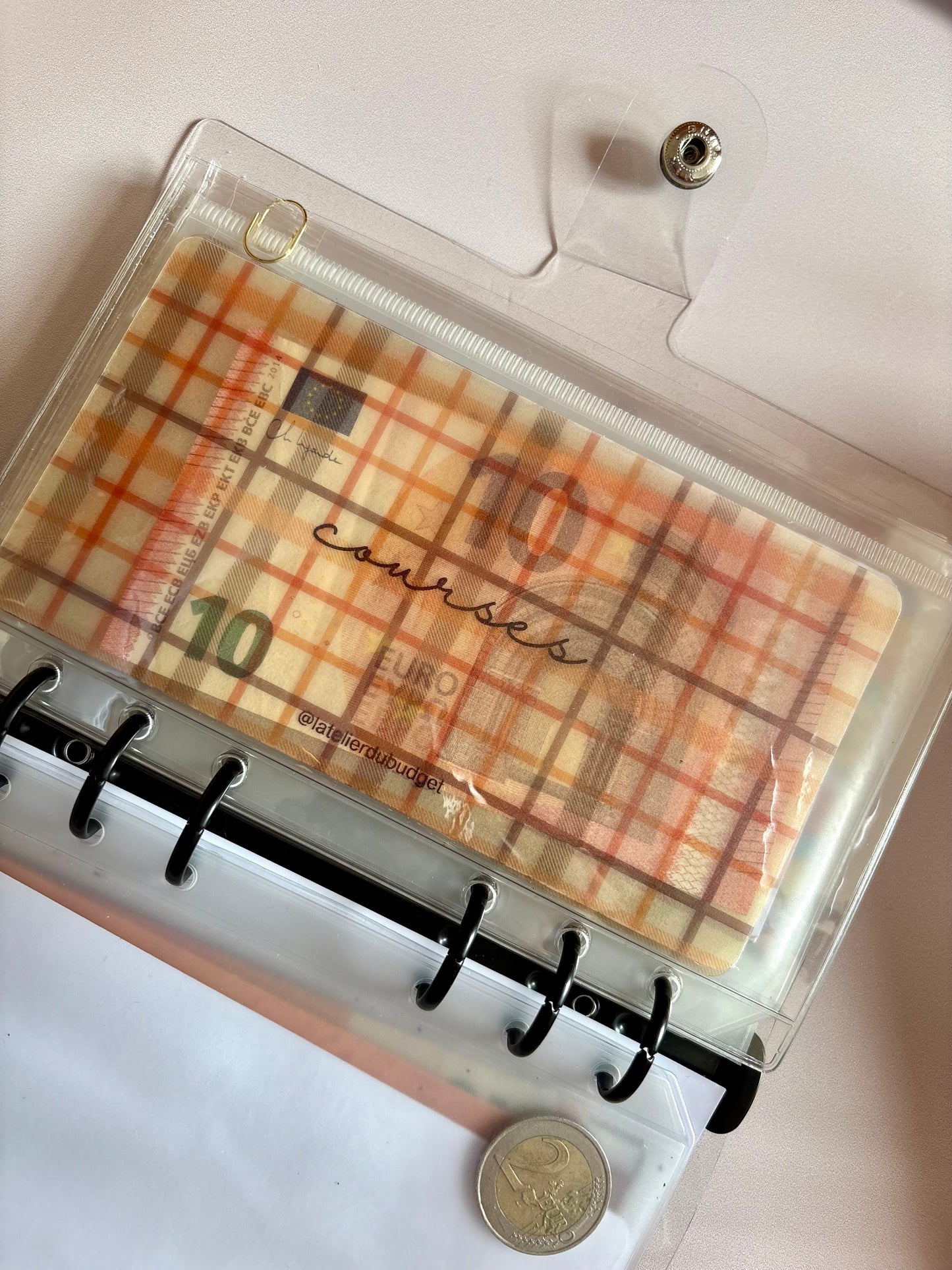 Insert pour enveloppes A6 à l'unité #Tartan