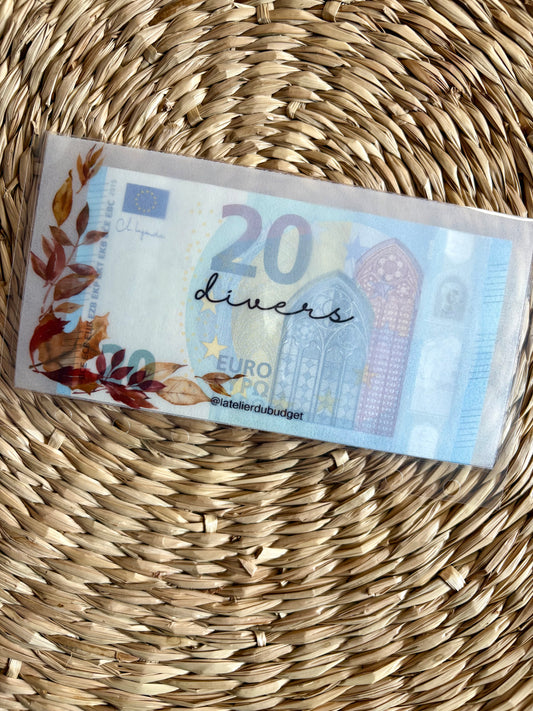 Enveloppe catégorie A6 #Feuilles