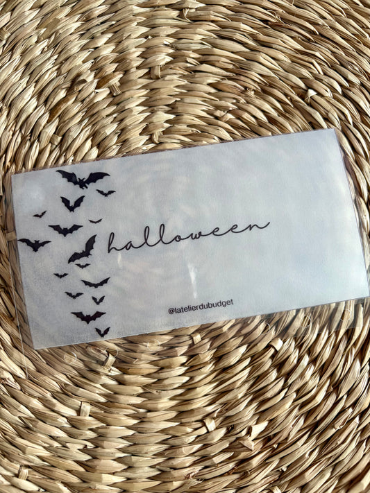 Enveloppe catégorie A6 #Halloween