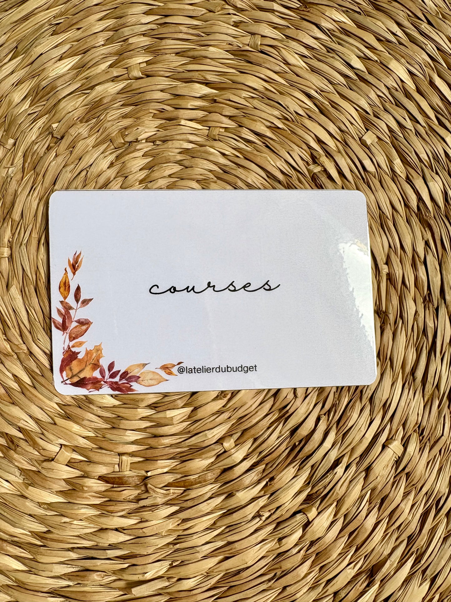 Insert pour enveloppes A7 à l'unité