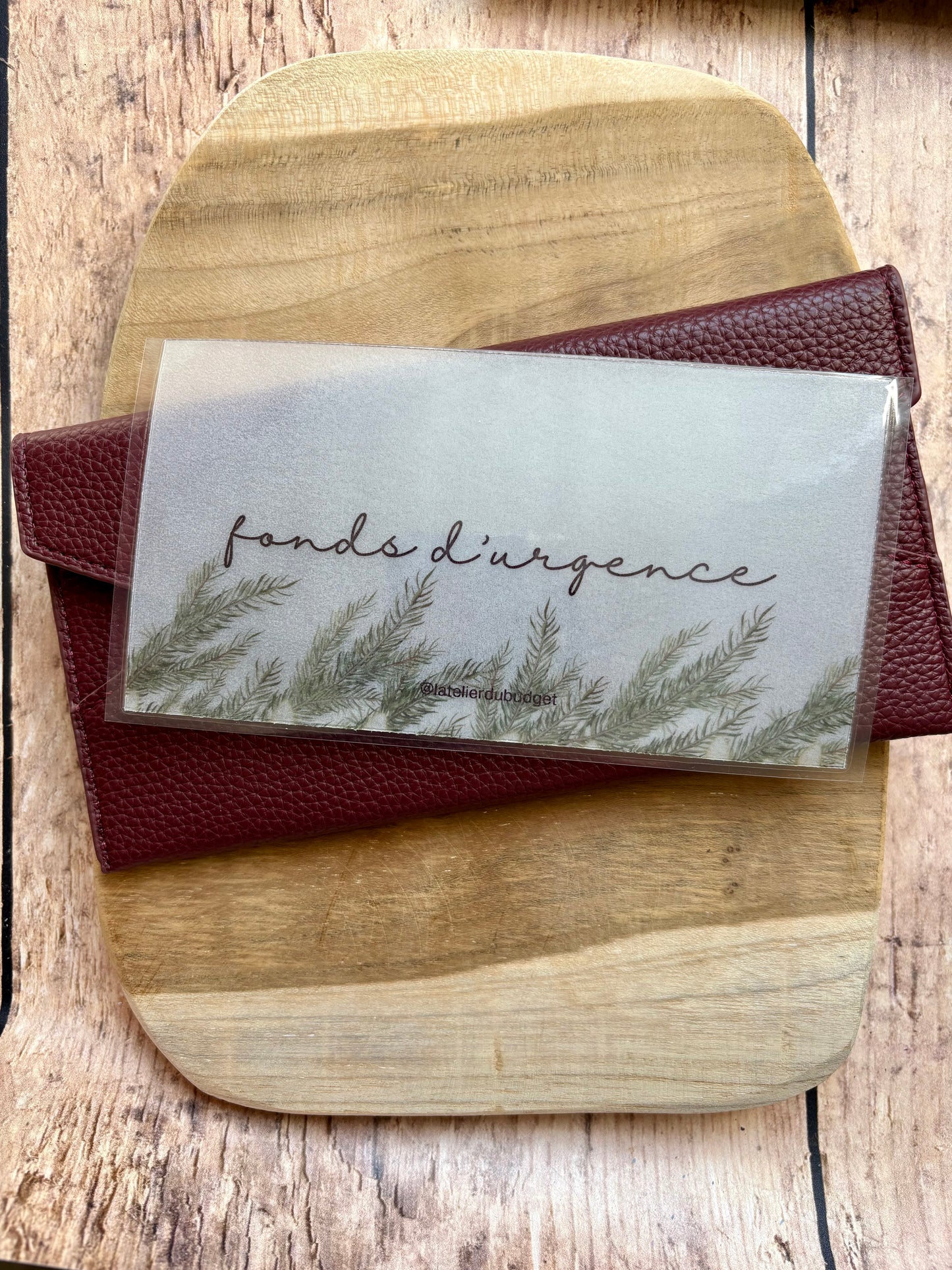 Enveloppes pour porte feuille #Sapin