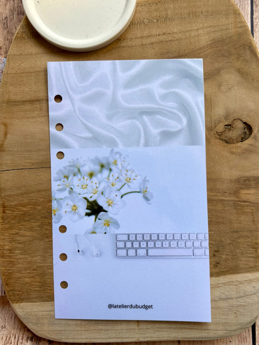 Page de garde - La pureté du blanc A6