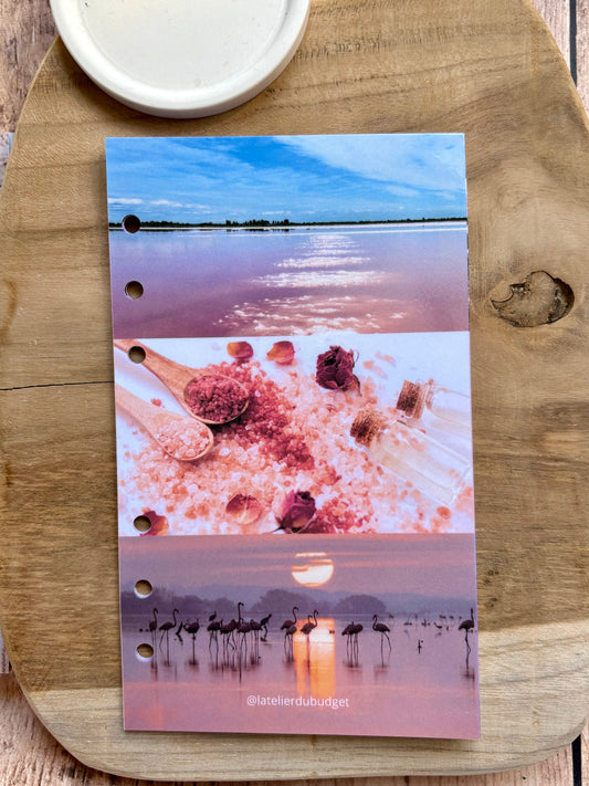 Page de garde - Marais salant rose A6