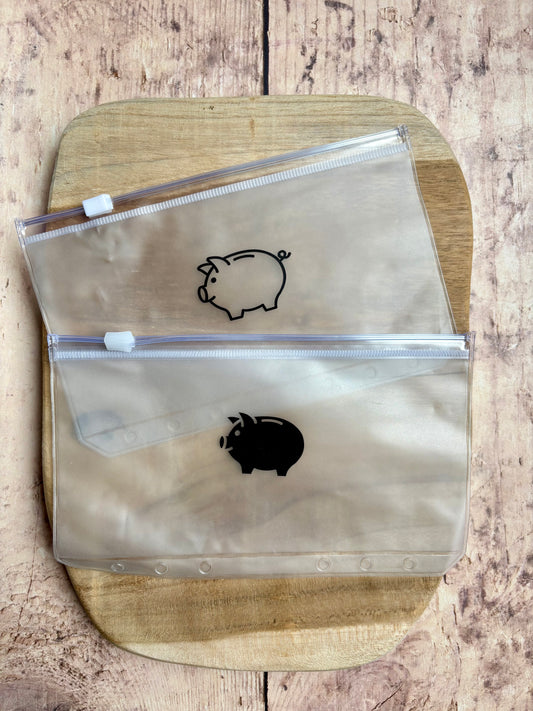 Enveloppe zippée monnaie