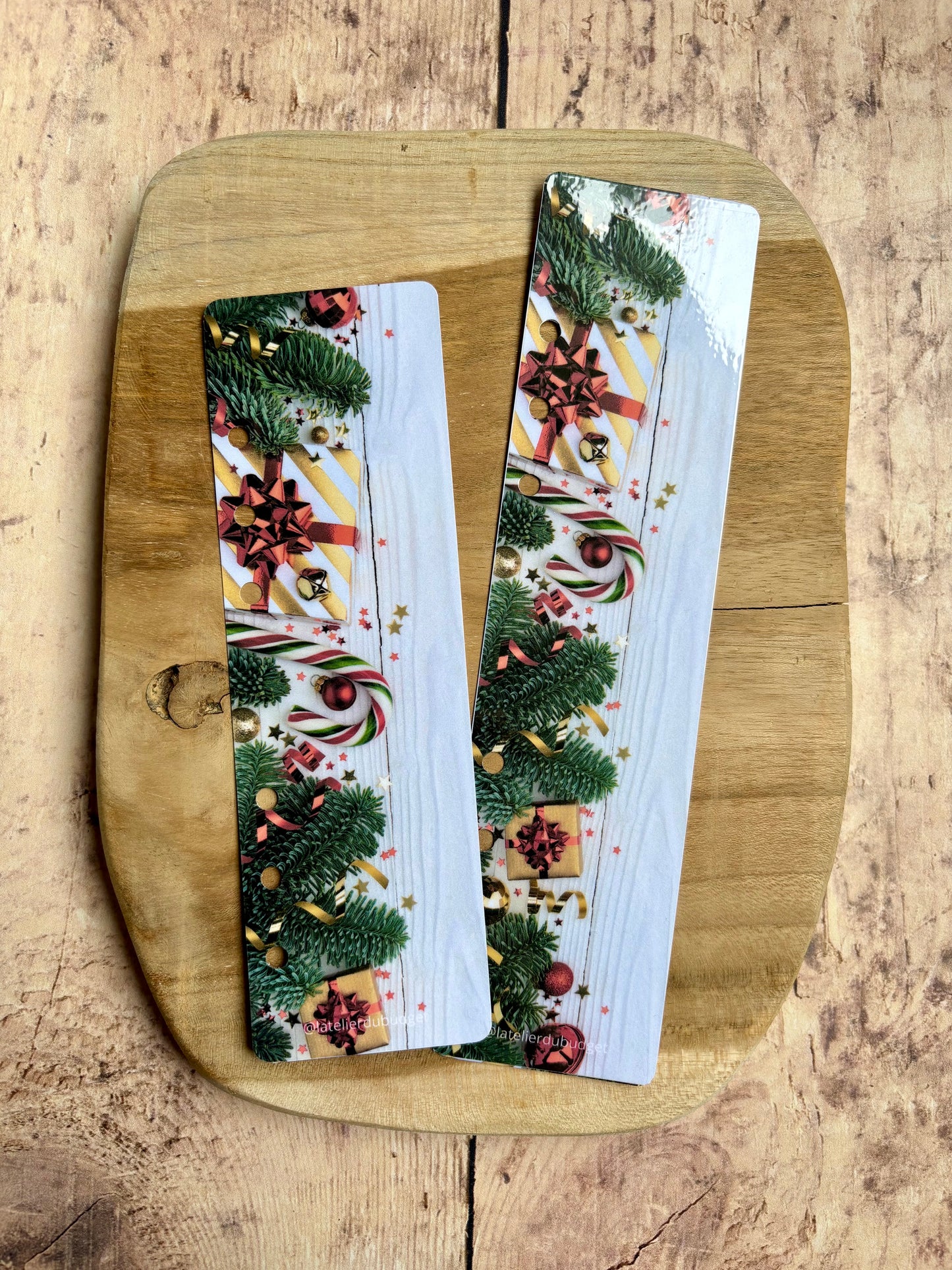 Marque page de Noël