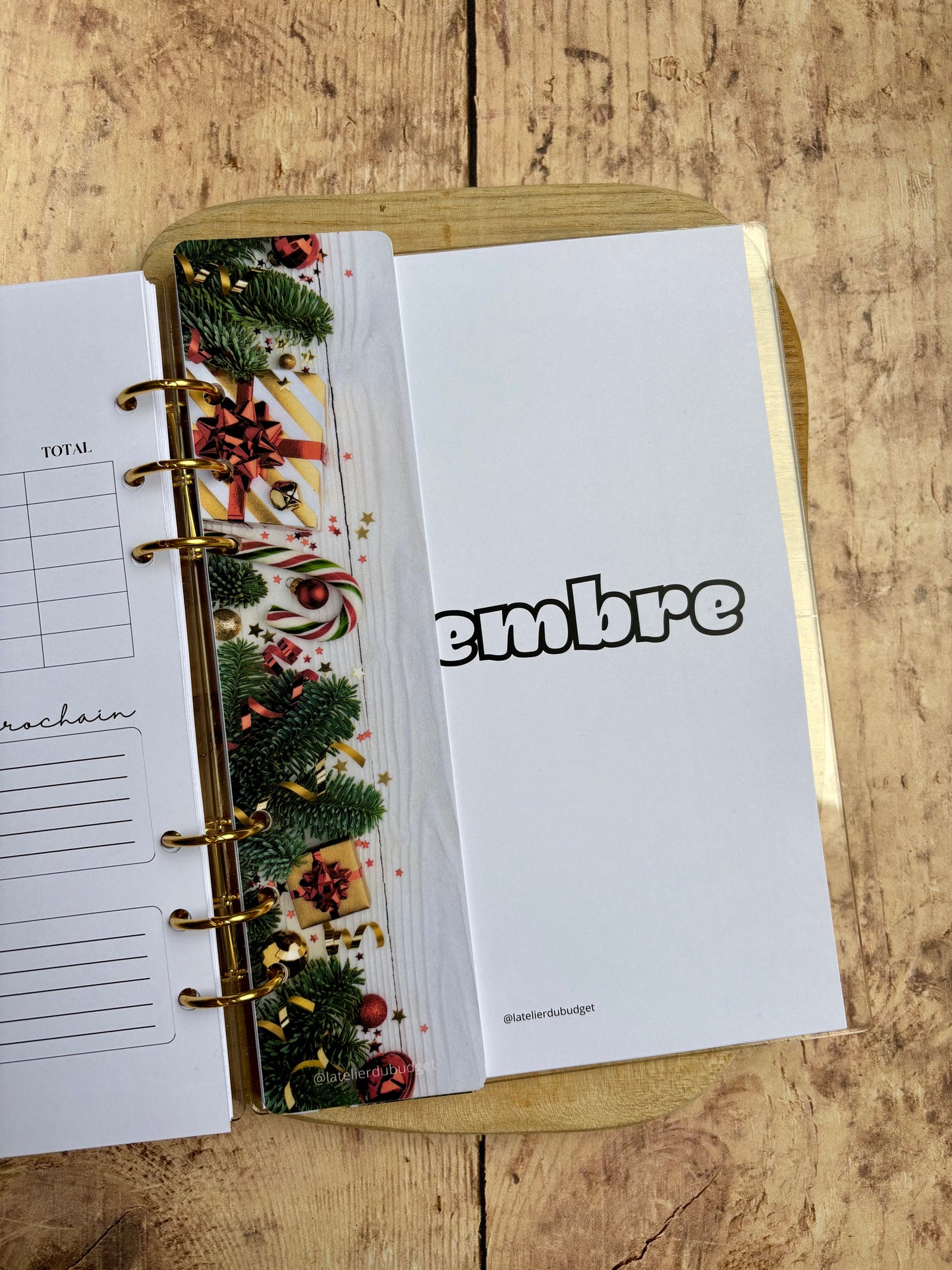 Marque page de Noël