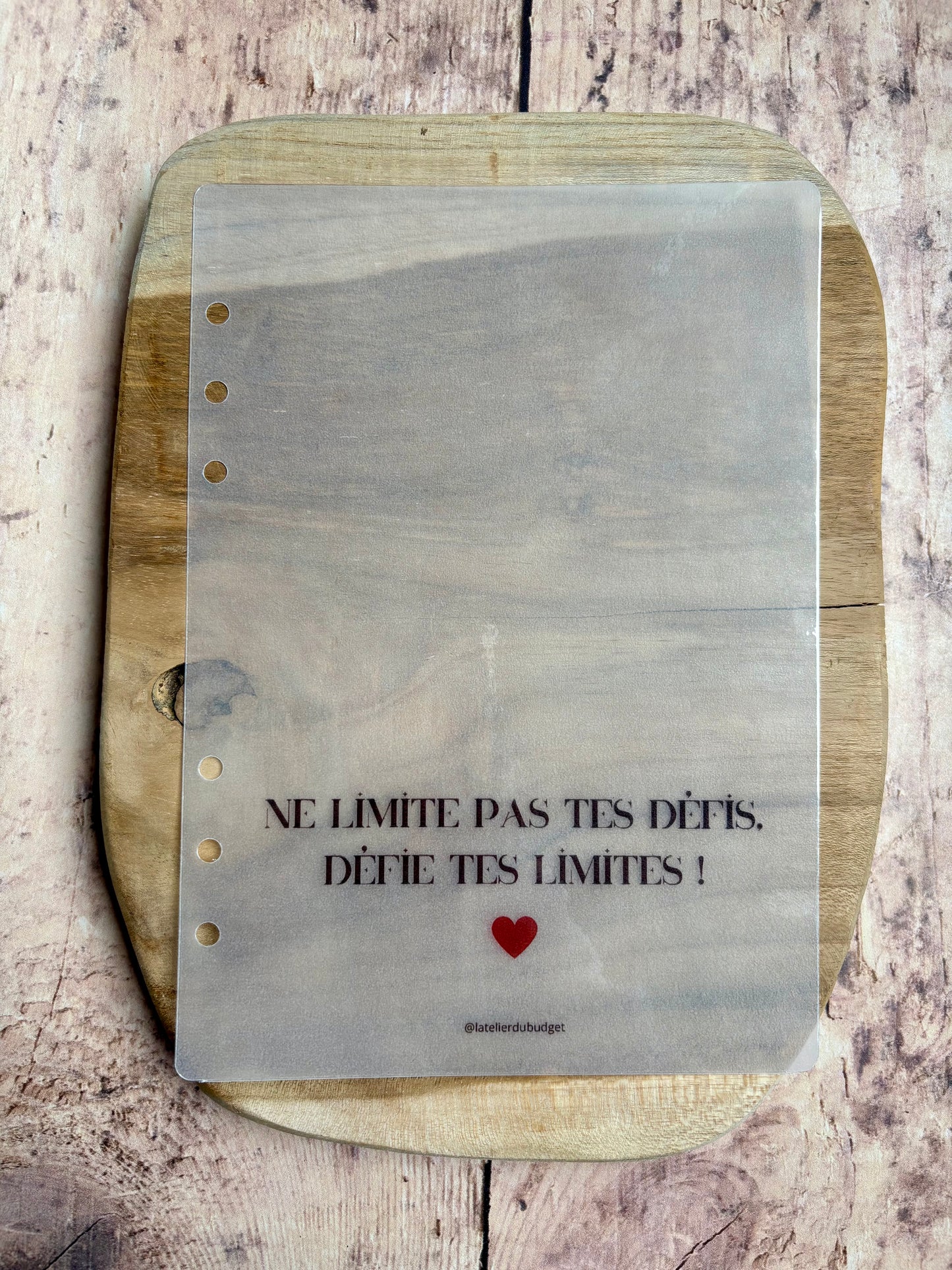 Page de garde semi transparente - Citations