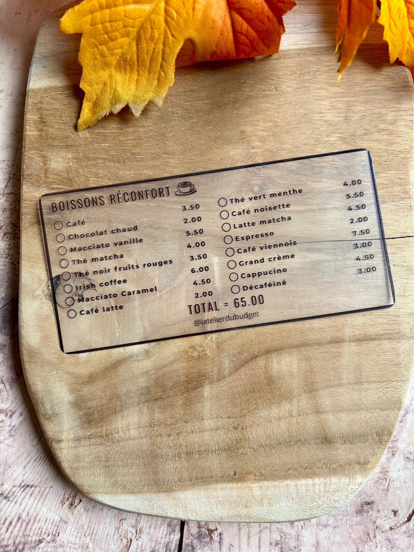 Défi Boissons réconfort ☕