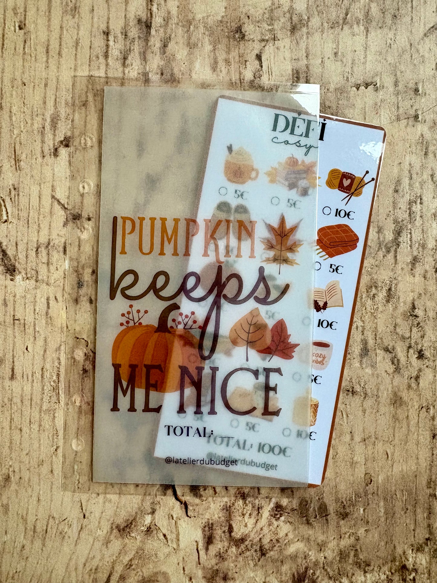Enveloppe Pumpkin 🍂