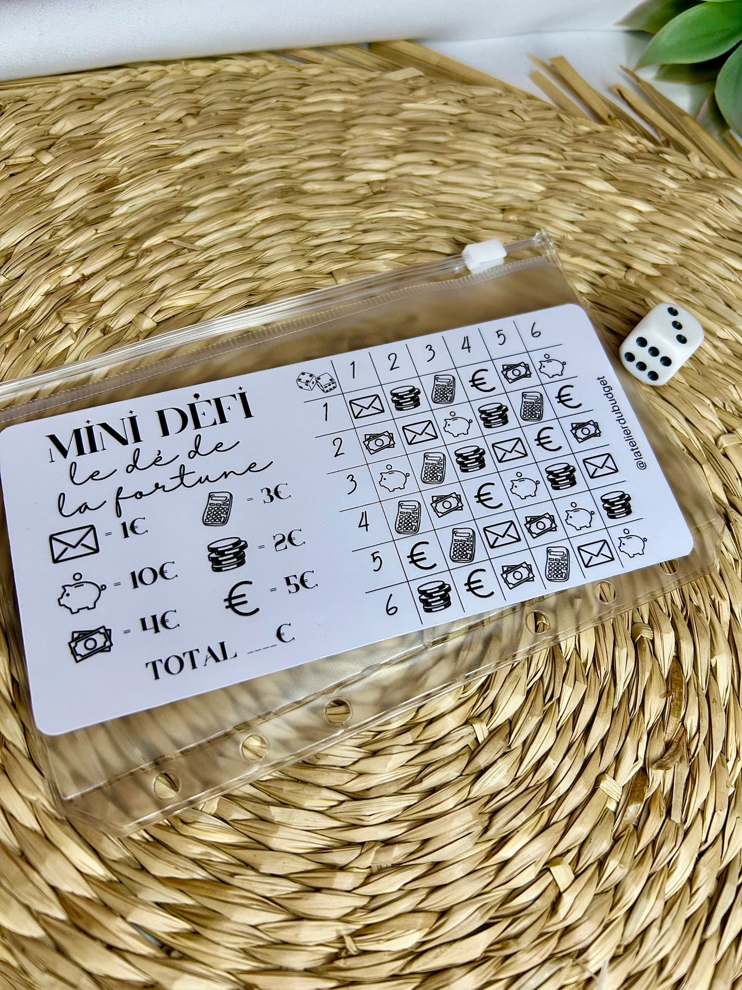 Mini défi "le dé de la fortune"