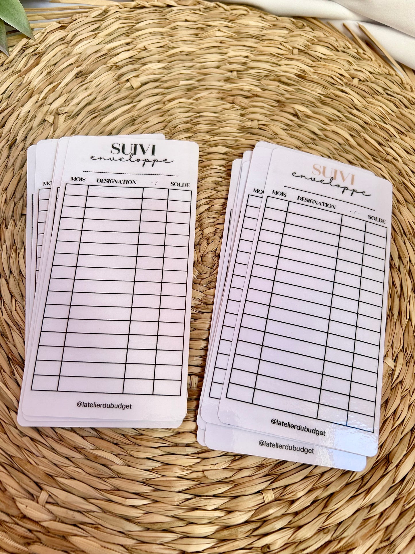 Pack de 6 trackers suivi - A6