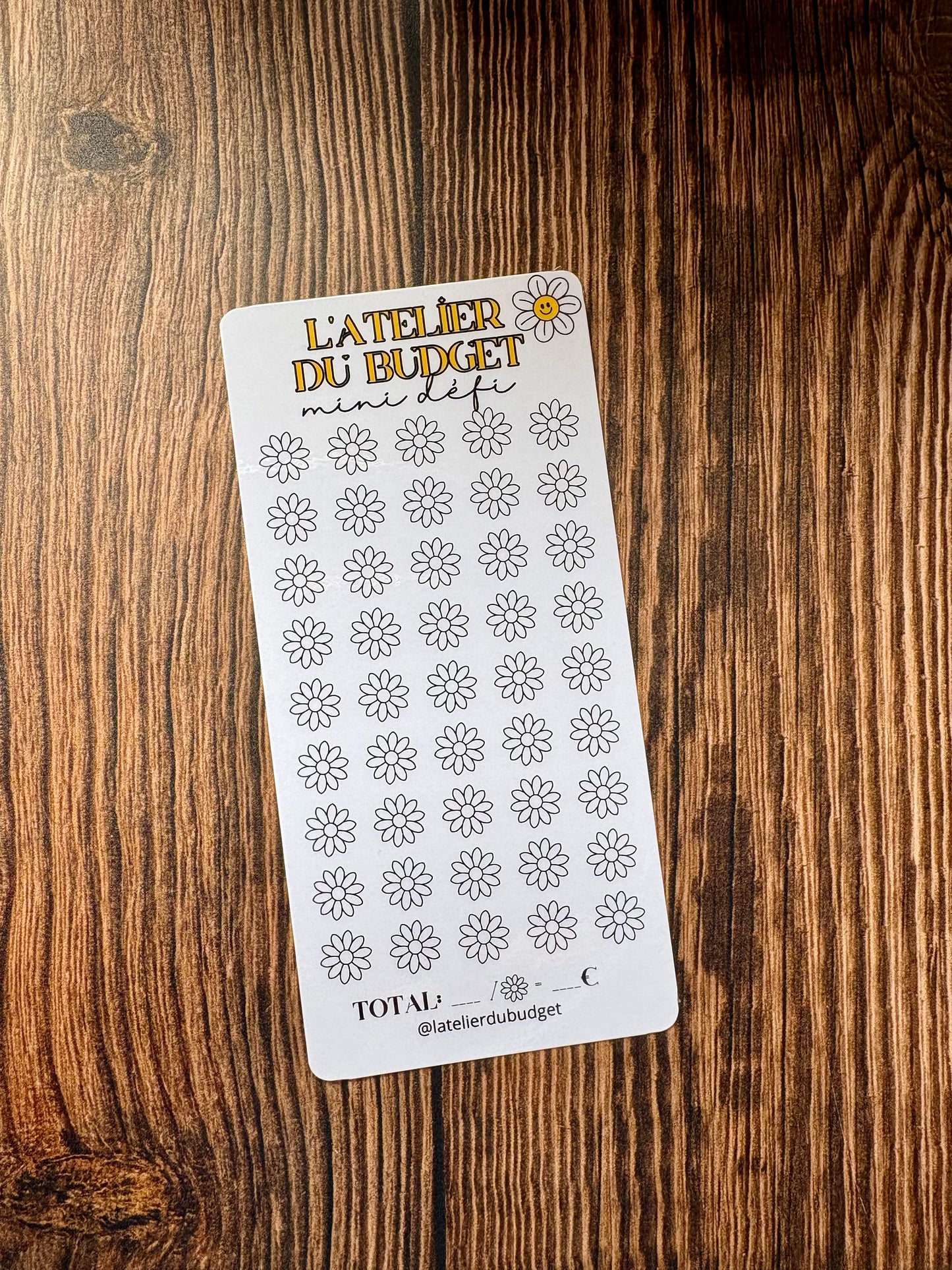 Défi L'Atelier du budget