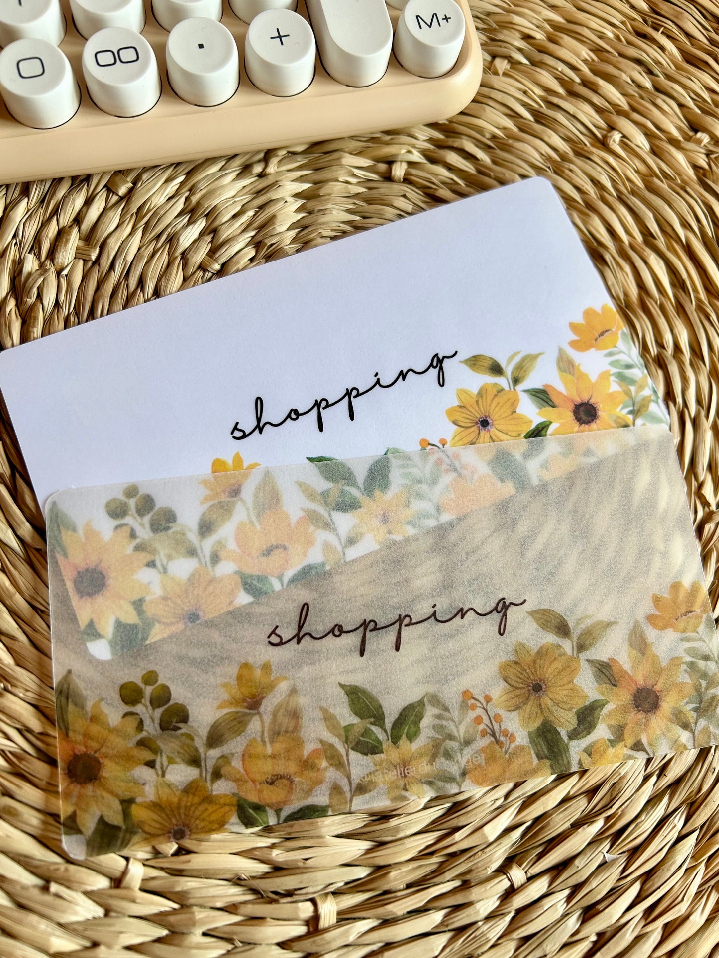 Insert pour enveloppes A6 à l'unité #1