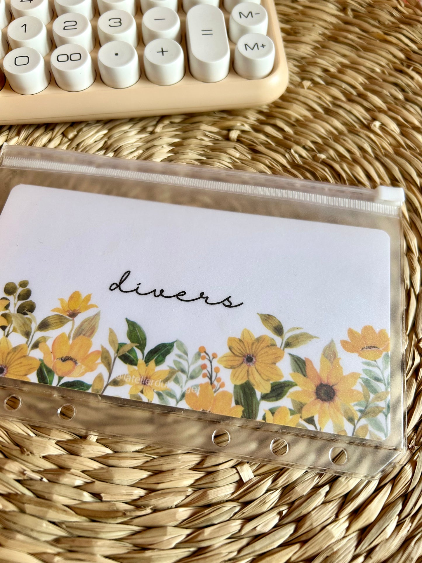 Insert pour enveloppes A6 à l'unité #1