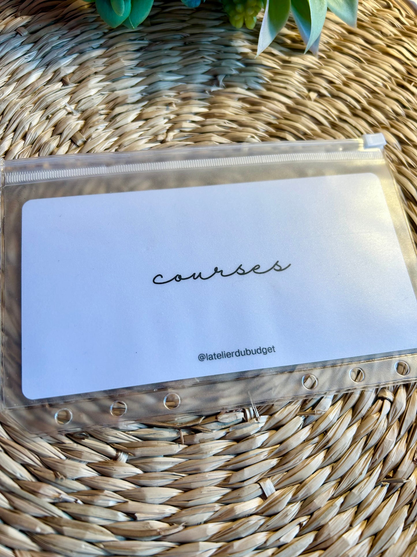 Insert pour enveloppes A6 à l'unité #4