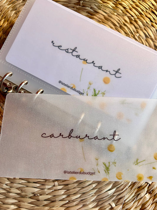 Insert pour enveloppes A6 à l'unité #5