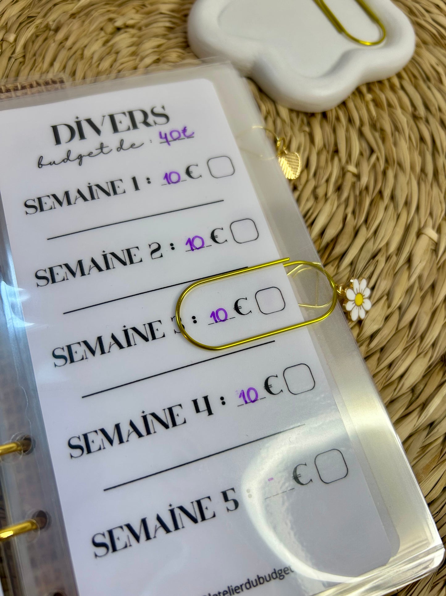 Gros trombones dorés