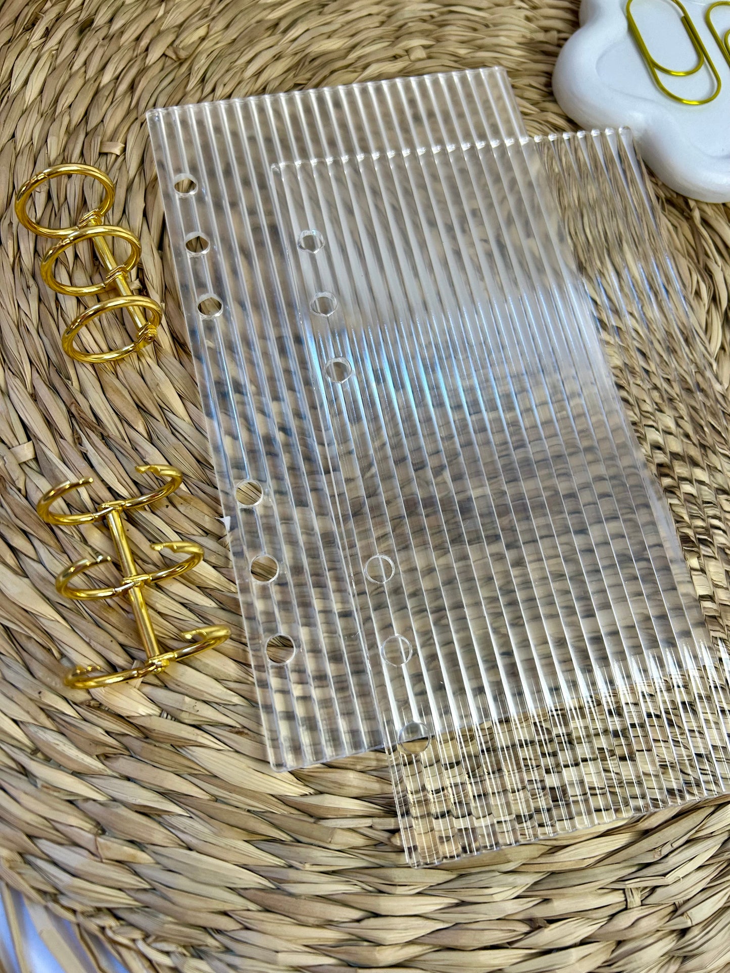 Classeur A6 - Alvéolé anneaux à personnaliser