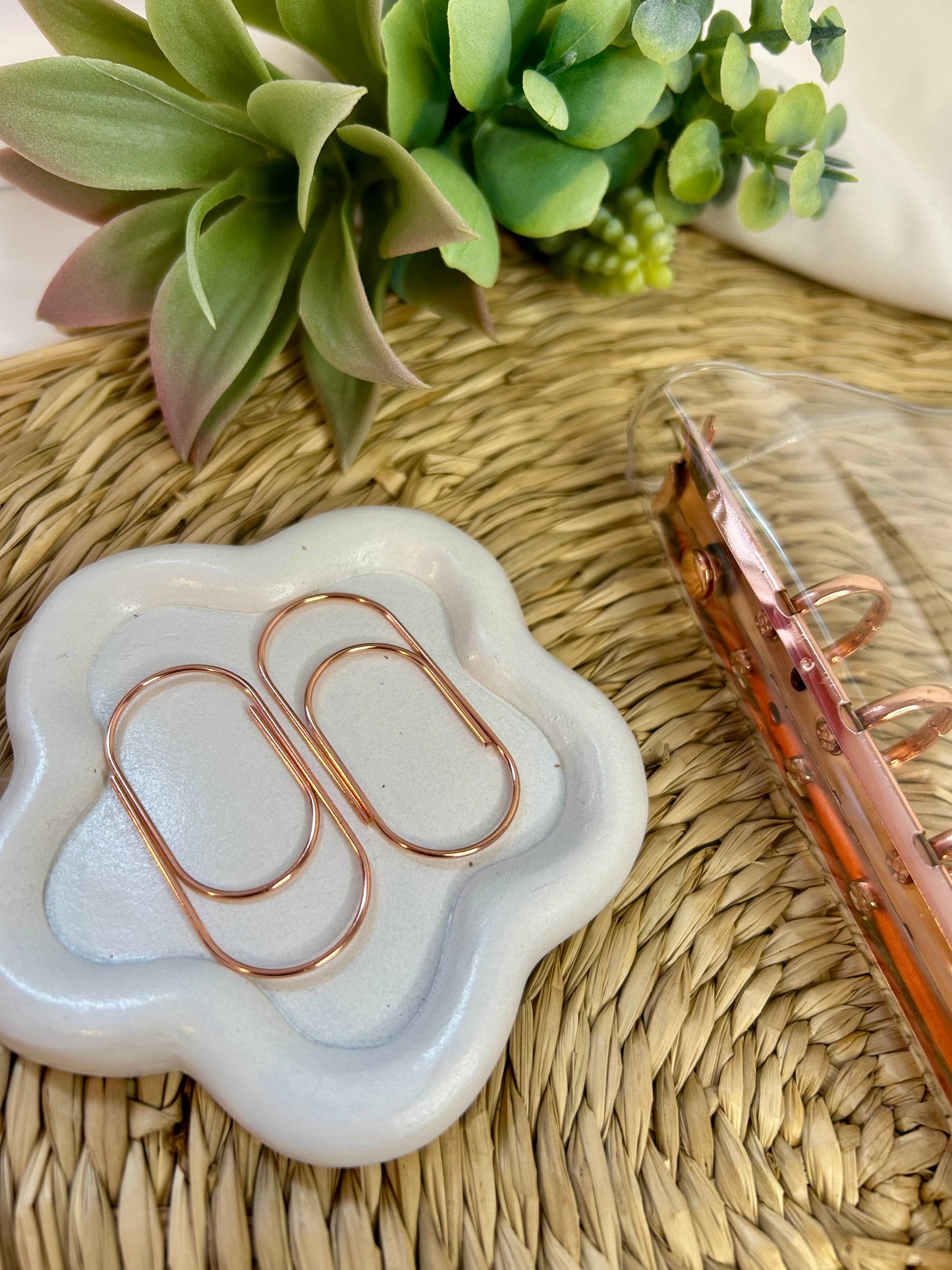 Gros trombones rose gold