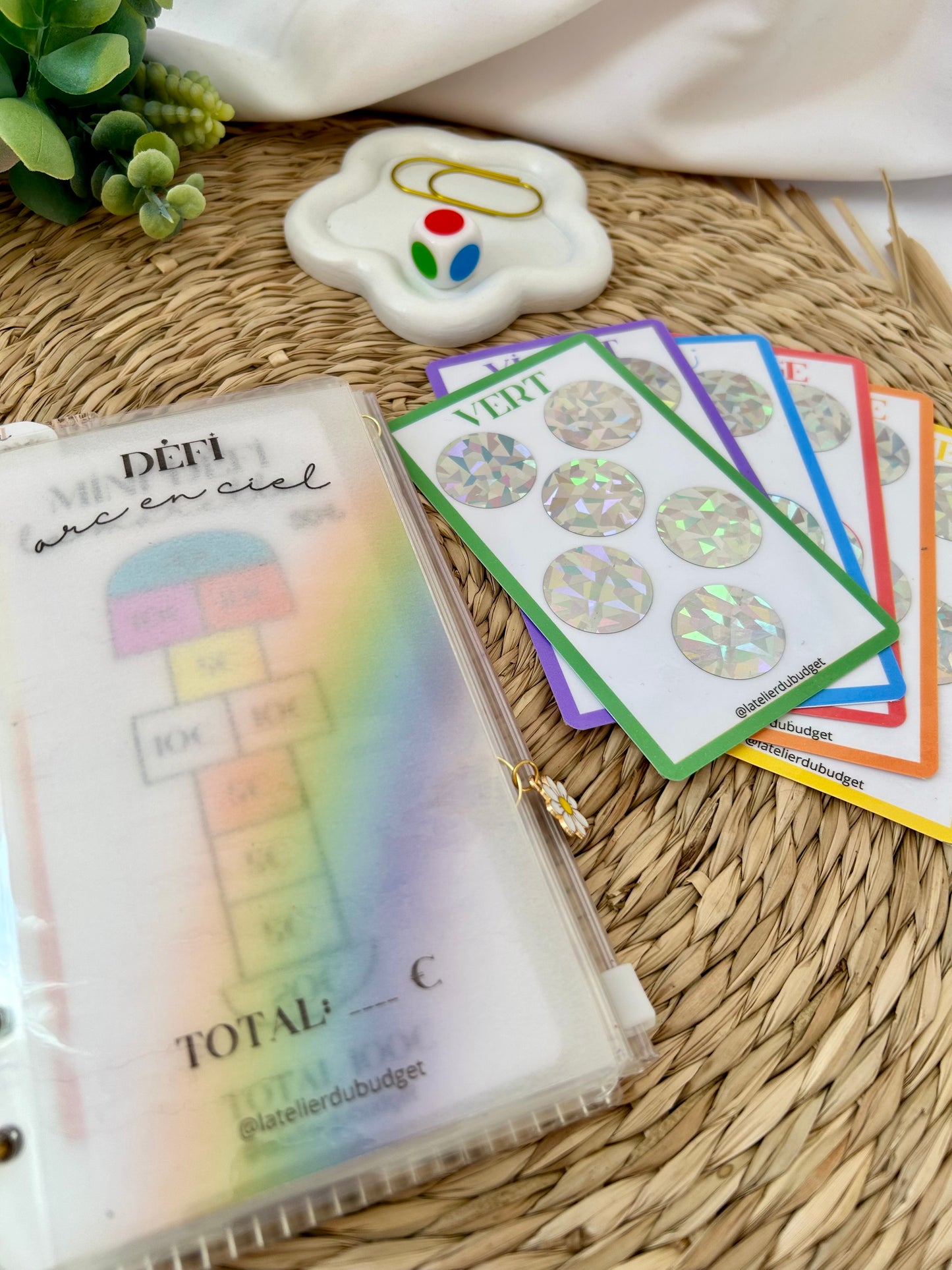 Défi arc en ciel + son enveloppe 🌈