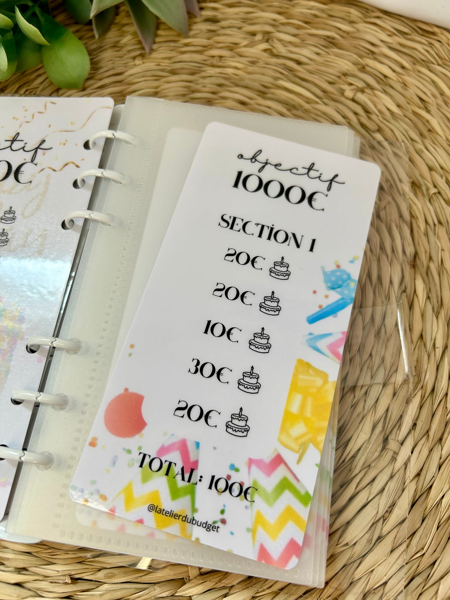 Happy birthday - objectif 1000€