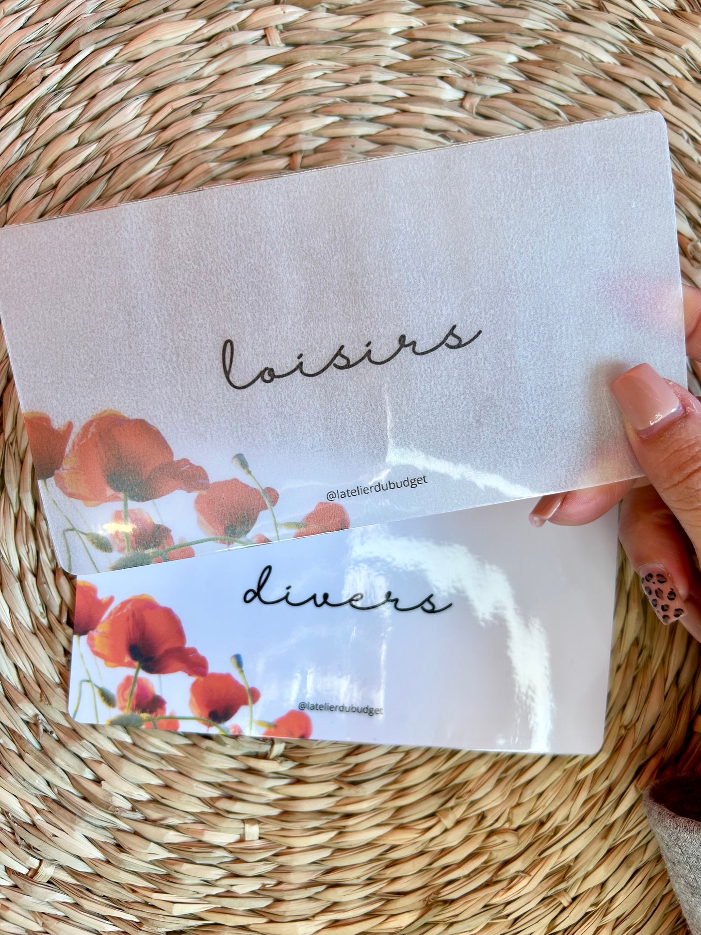 Insert pour enveloppes A6 à l'unité #6