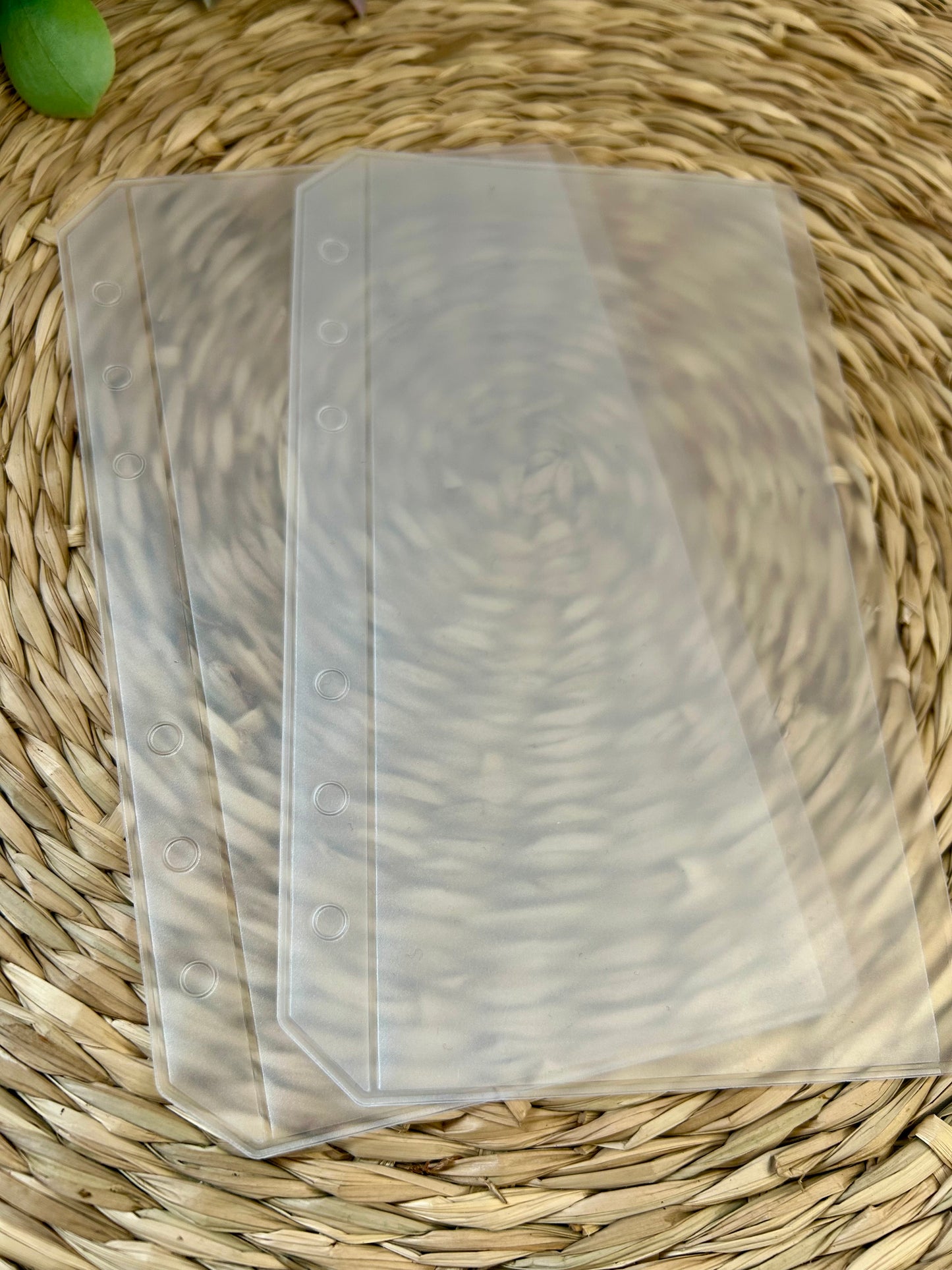 Enveloppes semi transparentes - lot de 2