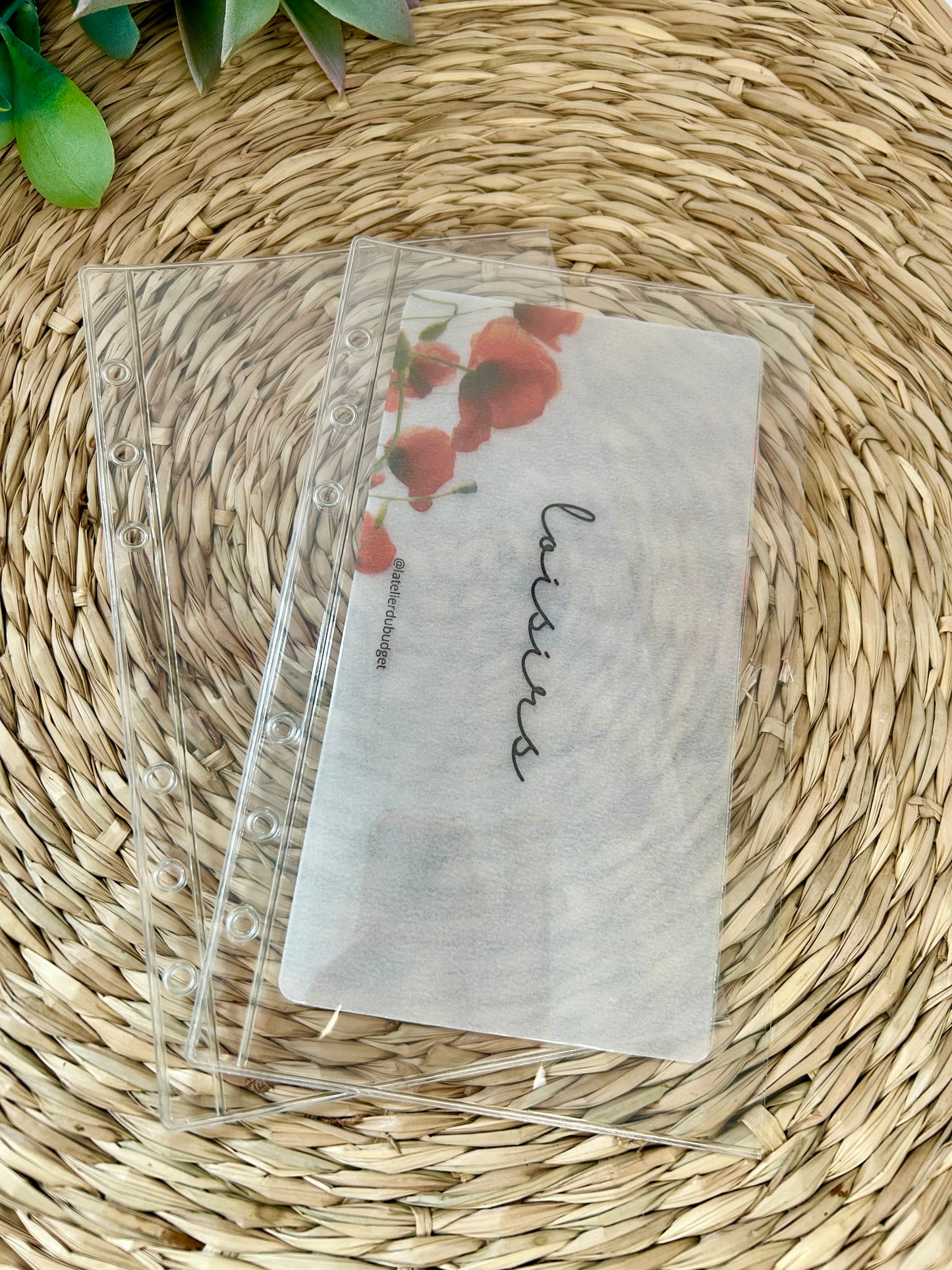 Enveloppes effet gloss - lot de 2