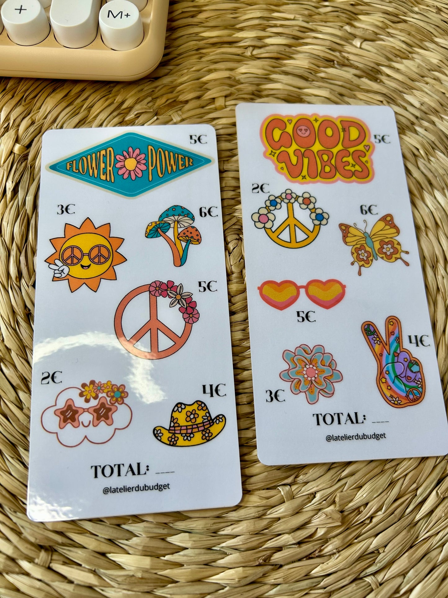 Pack 4 défis "FLOWER POWER"